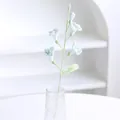 Handmade crochet freesia flower in light blue for home desktop decoration and gift - Blue Freesia
