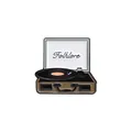 Spilla in smalto stile vintage a forma di giradischi con scritta Folklore artistica - Stile Giradischi(QHXZ870)
