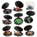 Set di 8 figurine in miniatura di mostri animali realistici con diverse creature mitiche - Stili di Animali Assortiti