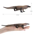 Lifelike Komodo dragon model lizard toy, 18.7cm length with realistic scale texture - Komodo Dragon