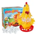 Educational Chicken Drop tabletop board game for kids with rooster model and colorful box - Chicken Drop Educational Board Game Set(707-52)
