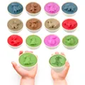 DIY colorful dinosaur clay egg set for kids featuring 12 unique embossed models - Dinosaur Pattern(DF16)