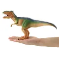 Giocattolo dinosauro Giganotosaurus realistico con scaglie dettagliate e sfumatura blu-verde - Piccolo Behemoth del Sud