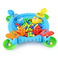 Interactive feeding frog game board with colorful balls for 2-4 players fun - 4-Player Competitive Style (Random Color)