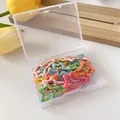 Sternförmige bunte Haarspangen mit Punkten in einer Box für Mädchen - Stern-Stil