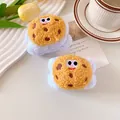 Coletero de felpa con diseño de galleta de dibujos animados en color caramelo suave - Galletas De Cúrcuma (paquete De Dos)