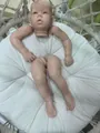 Onbeschilderde 22 inch Liam reborn poppenkit met zacht hoofd en volledige ledematen - Onbeschilderde Vormcomponenten (17-2) / 22 inch