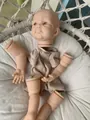 DIY 22-Zoll Reborn-Babypuppen-Bausatz mit unlackierten Vinylteilen und Stoffkörper - Kit-Set Mit Stoffkörper
