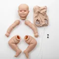 Kit de poupée Reborn réaliste avec tête en vinyle, membres et corps en tissu - Style 1