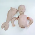 Κιτ κούκλας Reborn Rhynn Merbaby 25 ιντσών με ουρά γοργόνας άβαφα μέρη DIY - Σετ εξαρτημάτων DIY / 25 ίντσες (64cm) / Άβαφο (Ανοιχτόχρωμος τόνος δέρματος)