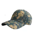 Navy blue tie-dye baseball cap featuring gold metal star and moon studs and a curved brim - One Size / Yellow