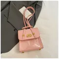 Sac à dos Ita-bag rose en similicuir et PVC avec broderie de chiot mignon - Rose Sans Pendentif