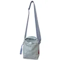 Lichtblauwe Koreaanse stijl crossbody tas met welldoer borduursel voor dagelijks gebruik - Blauw Zonder Bedeltje