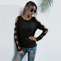 Pull ajusté en maille côtelée gris anthracite avec manches à découpes ajourées - S / Noir