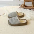 Girls hollow mesh mule sandals in light grey with thick brown soles for summer - EU 21 / Silver