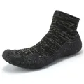 Breathable knit barefoot shoes for men and women, featuring non-slip rubber soles for yoga - 36 / Green