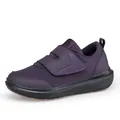 Dunkelviolette Wanderschuhe mit atmungsaktivem Mesh und Klettverschluss für Senioren - EU 36 / Lila