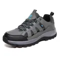 Deep grey outdoor hiking shoes with breathable mesh and anti-slip rubber MD outsole - 36 / Light Gray