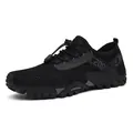 Chaussures de randonnée aquatique pour hommes en maille noire avec système de serrage - EU 36 / Noir