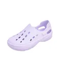 Men's summer beach clog sandal in light lavender EVA material with breathable holes - Purple