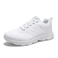 Scarpe da corsa bianche in mesh traspirante da uomo con morbida suola in EVA per l'estate - 38 / Scarpe Sportive Casual (168) / Bianco