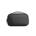 Black multifunctional travel storage bag with waterproof fabric and top handle - Classic Black