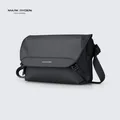 Bolso bandolera Mark Ryden negro para hombre en oxford con correa ajustable y acabado mate - Negro Clásico