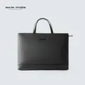 Borsa porta PC Mark Ryden nera in tessuto testurizzato resistente all'acqua da uomo - 15.6" / Nero Classico