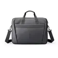 Borsa porta PC MARK RYDEN 15,6 pollici grigio scuro con tessuto impermeabile e tracolla - US 14 / Nero Classico