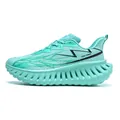 Mint green breathable mesh running shoes with hollow cushioned sole for sports - EU 36 / Tide Blue Green