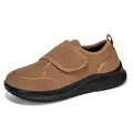 Braune Cord-Schuhe in breiter Passform mit Plüschfutter für Komfort und Wärme - EU 36 / Braun