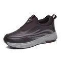 Chaussures d'hiver à enfiler violet foncé avec doublure chaude et semelle épaisse - 38 / Violet Foncé (Toutes Saisons)