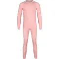 Conjunto térmico rosa para niños en punto funcional sin costuras de alta elasticidad - 120 / Rosa