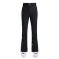 Slim fit black women's ski pants with windproof fabric and ergonomic knee design - XS / Bottoms / Black