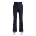Slim-fit waterproof ski pants in dark navy blue with adjustable belt and gaiters - XS / Bottoms / Navy Blue