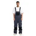 Men's navy blue waterproof ski overalls with adjustable straps and reinforced knees - Denim Blue