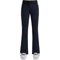 Pantaloni da sci professionali slim fit impermeabili da donna in blu navy con cintura - XS / Bottoms / Blu navy