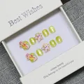 Handmade neon green ocean style press-on nails with seahorse and starfish charms - S / Bright Yellow