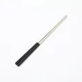 Elegante 304 Edelstahl Essstäbchen mit modernem schwarzen matten Griffdesign - 304-Black Silver