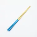 Quadratische blau-goldene Stäbchen aus 304 Edelstahl mit rutschfestem Design - 304-Blue Gold