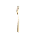 Polierte goldene Menügabel aus 304 Edelstahl im minimalistischen, schlanken Design - Gold Gabel
