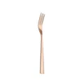 Moderne roségoldene Menügabel aus 304 Edelstahl mit minimalistischem poliertem Finish - Roségold Gabel