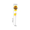 Yellow duckling training chopsticks for kids with 3 helper rings, height 17.7cm - Yellow Training Chopsticks
