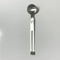 Cuillère doseuse 5cc en acier inoxydable 304 avec finition mate et manche long - S / Argent