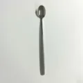 Cuillère à café élégante en acier inoxydable 304 avec long manche et finition polie - Miroir / Cuillère à Glace Longue / Argenté
