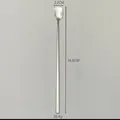 Cuillère à mélange en acier inoxydable 316 de 26,8 cm pour café et cocktails à long manche - Cuillère à Mélanger Tête Carrée (26.8CM)