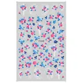 Stickers à ongles F668 aux motifs floraux rose et bleu avec support adhésif 3D - Motif Floral Bleu Et Rose (F668)