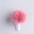 Pompon rosa per nail art con base magnetica per decorazioni manicure fai-da-te - Rosa Pesca