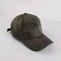 Gorra de béisbol de camuflaje para exteriores en verde oscuro y gris ajustable - 56-60cm / Verde Militar