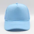 Gorra trucker azul claro con frontal de espuma y malla transpirable para el sol exterior - Todo Azul Cielo